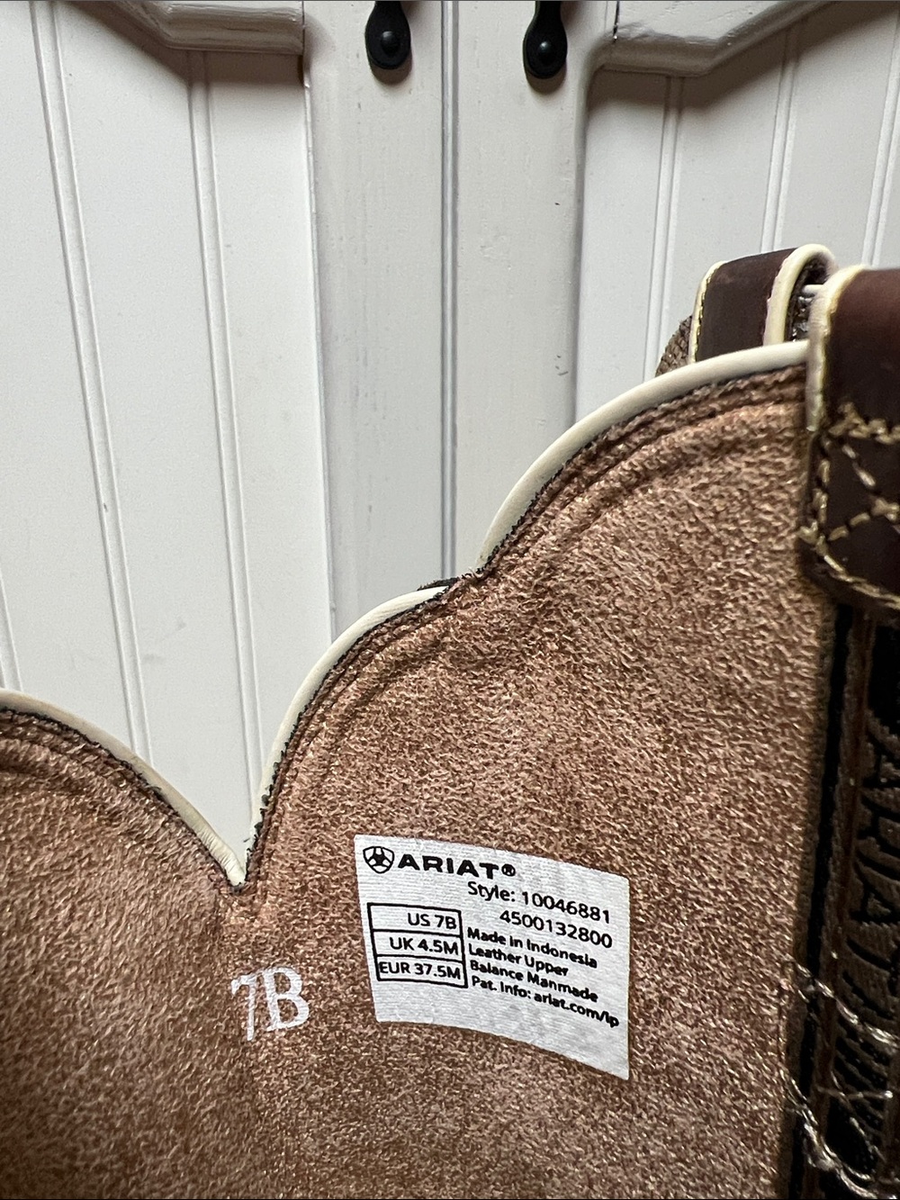 Ariat Sunflower Round Up Western Cowboy Boots 7 Square Toe - Picture 5 of 7